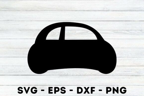 Download Car SVG Silhouette File - Silhouette Collection