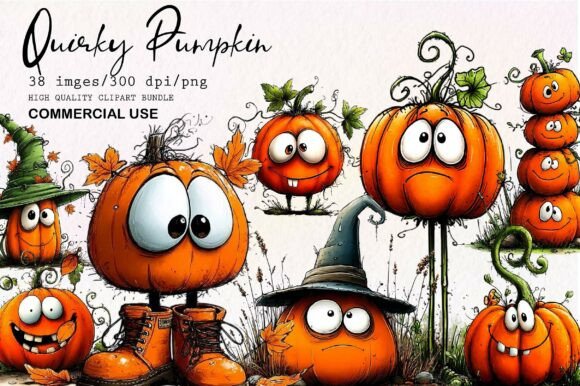 Download Quirky Pumpkin Clipart PNG - Pumpkin clipart Collection