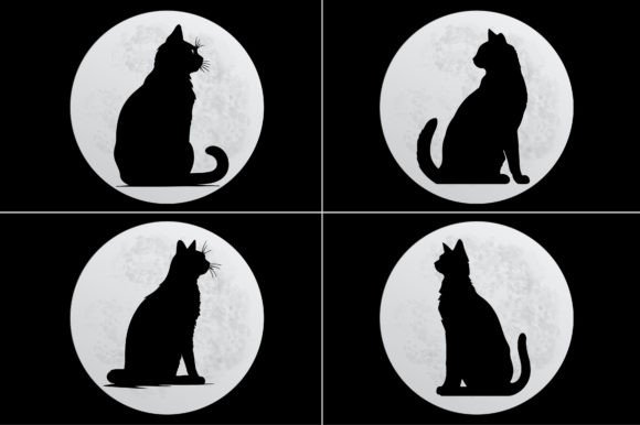 Download Cat Silhouette Vector Graphic - Silhouette Collection